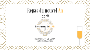 Menu du nouvel an 2019